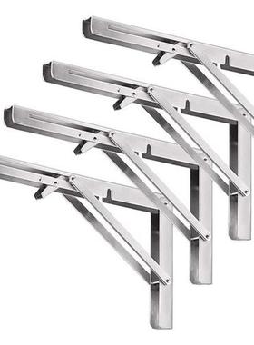 Folding Shelf Brackets 8 Inch Heavy Duty Stainless Steel Col