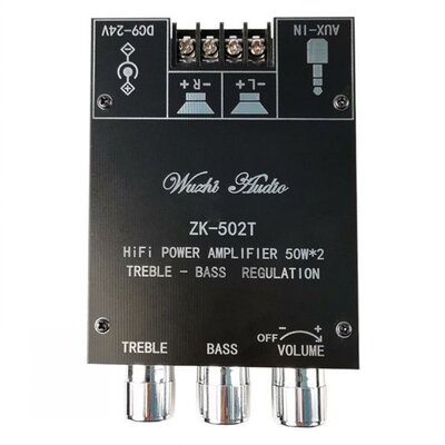 ZK-502T TPA3116D2 Bluetooth 5.0 Subwoofer Amplifier Board Mo
