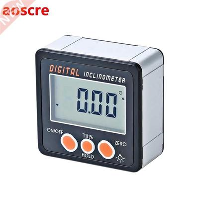 Mini Digital Inclinometer Electronic Protractor Magnets Base
