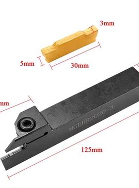 Lathe External Grooving Cut Borning Bar Holder Carbide Inser