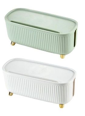 Cble Mngement Box, Hide & Concel Power Strips Cble O