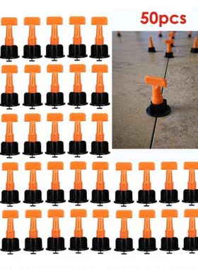 50pcs Level Wedges Tile Spacers for Flooring Wall Tile Level