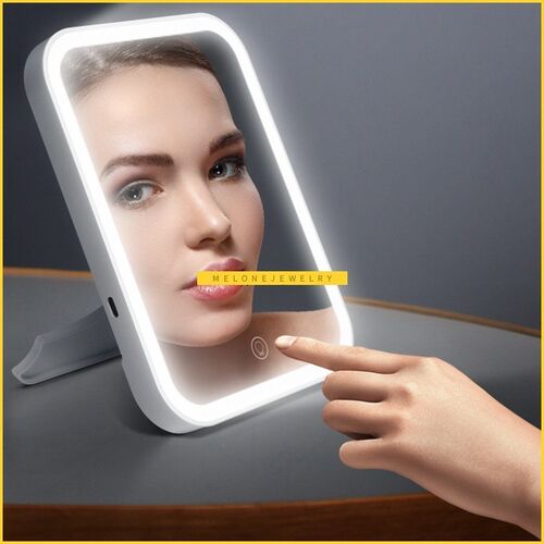 Smart Desktop able Vanity Makeup Mirror with Light Led Cosme