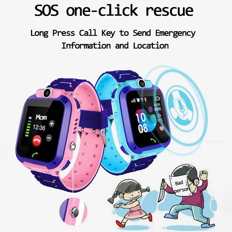 Children's Smart Watch Kids Phone Watch Smartwatch  Boys