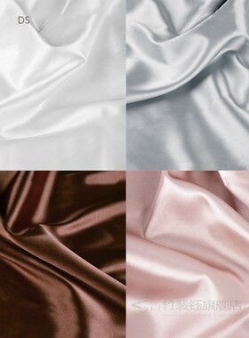 5colors 75x100cm Artificial Silk Mercerized Cloth Studio Sho