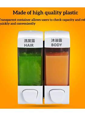 RecabLeght Liquid Soap Dispenser Spring Shower Gel Box Lotio
