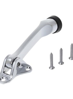 Door Stops Zinc Alloy Lever Door Holder Satin Chrome Office