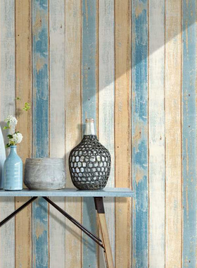 Vintage Wood 3D self adhesive Wallpaper for walls Rolls Mura