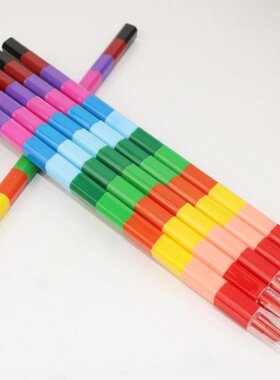 New 1Set Colorful 12 Colors Oil Paint Pen Cratons Stacker Pa