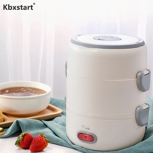 Kbxstart Containers Rice-Cooker Lunch-Box Food-Warmer Multi-