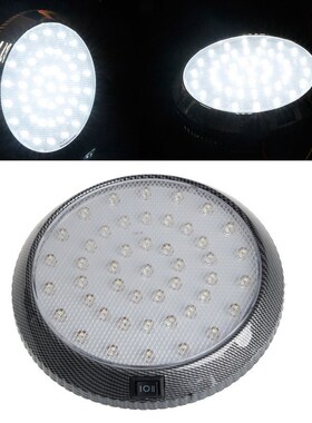 1Pc White 12V 46-LED Car Vehicle Interior Indoor Roof Ceilin