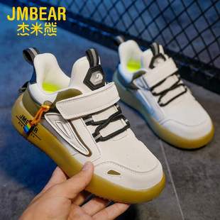 2021 waterproof sneakers autu new Children leather