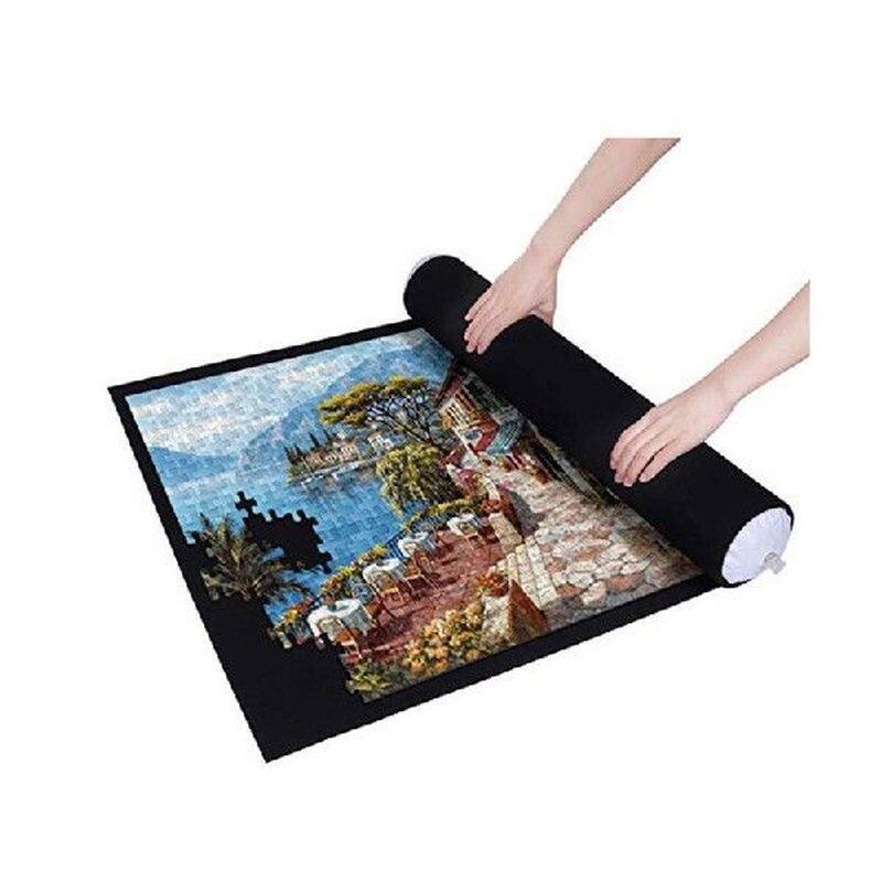 Puzzles Pad Jigsaw Roll Felt Mat Playmat Puzzles Blanket