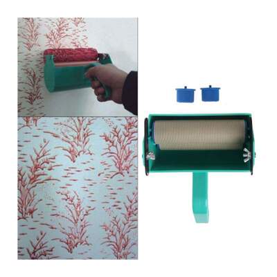 Single Color Decoration Paint Painting Machine For 7 Inch Wa