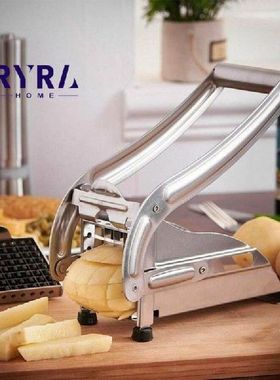 Pemotong Kentang Goreng Baja Tahan Karat Pemotong Kentang