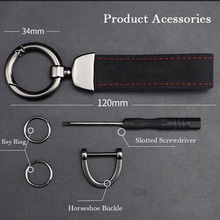 New Car KeyChain KeyRings Holder Buckle Ornament for Mercede