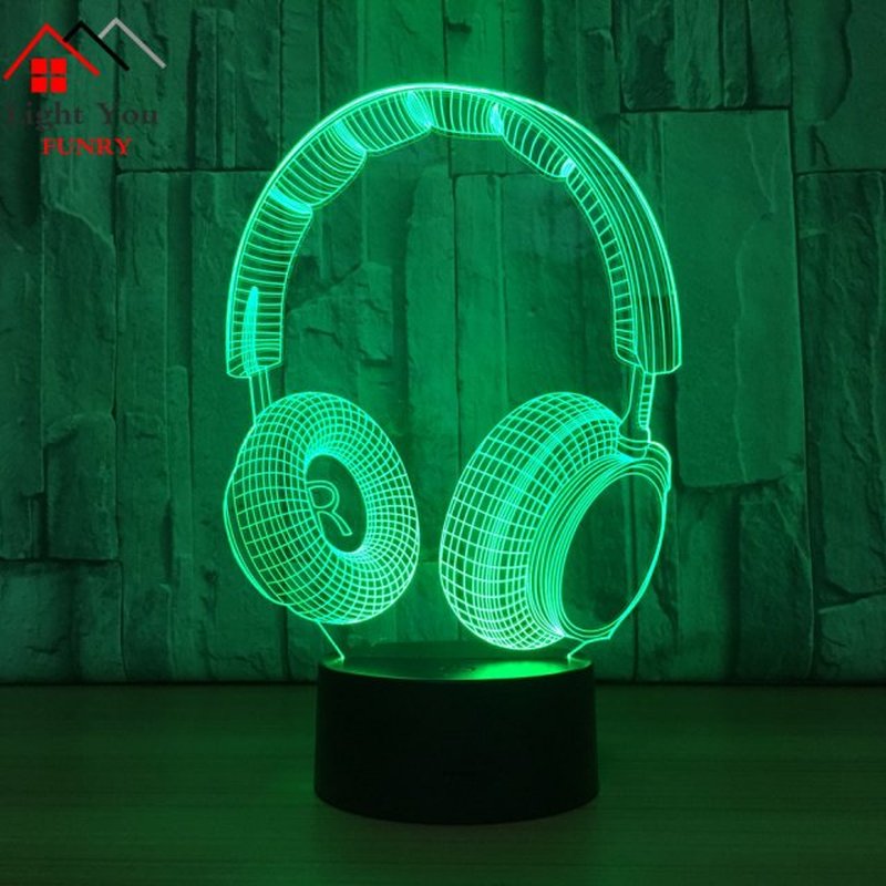 Stitch Cartoon 3D USB Remote Control  Lamp Bedroom Table Nig