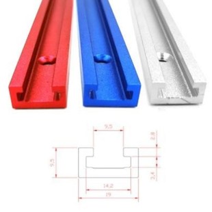 19x9.5mm Screw track slot Miter Fixture Jig Track Slot