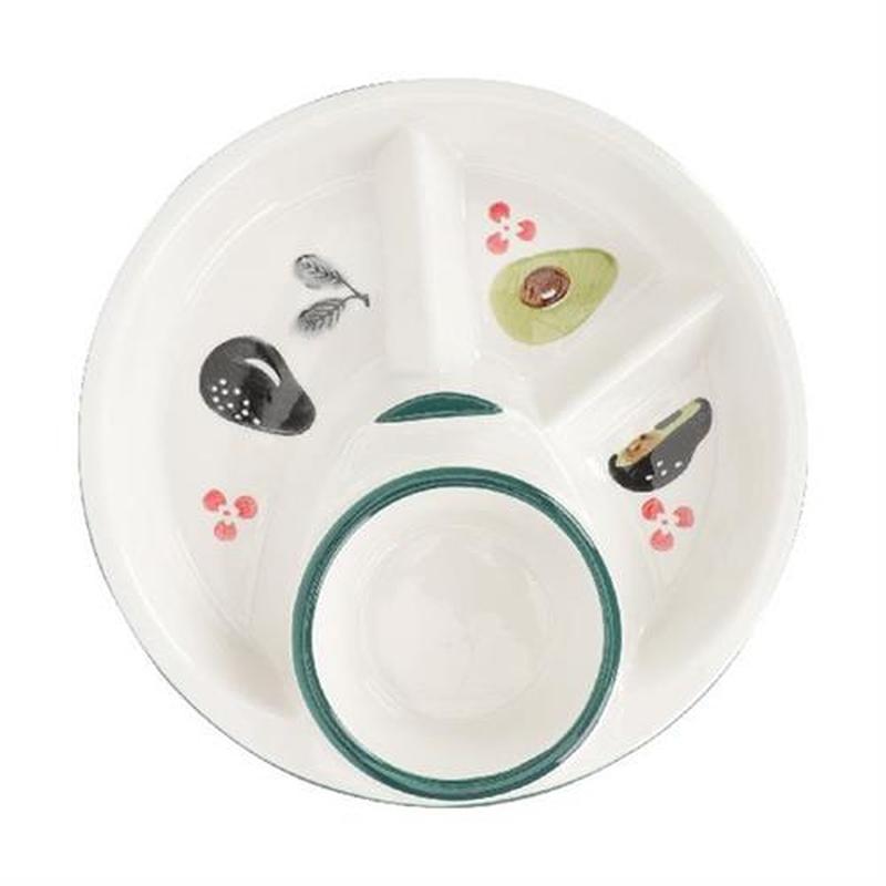 Fat-reducing Ration Plate Breakfast Trays Divided Diet