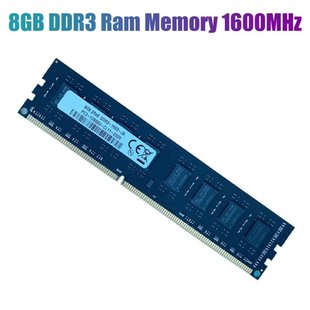 DDR3 8GB Ram Memory 1600MHz PC3-12800 DIMM 240 Pins Support