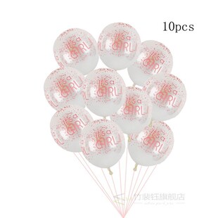 1set large hot air baby shower f oons welcome baby girl boy