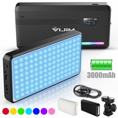 VIJIM VL196 RGB LED Video Light 2500K 9000K Dimmable Fill Li