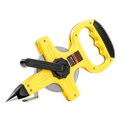 Measuring Tape Tape Measure Plastic Yellow With Ergonomic Ha