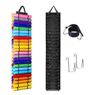 Vinyl Storage Organizer Rack, Hanging Vinyl Holder With 48