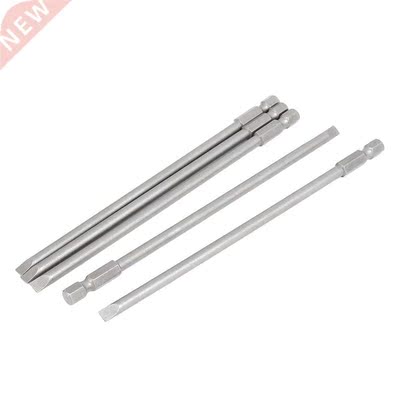5pcs 150mm 5.0mm Tip Width Slotted Bits