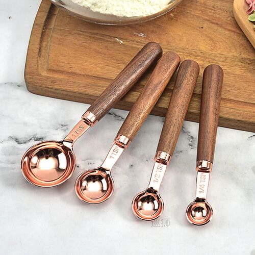 8pcs Kitchen Measuring Tool Plating Measuring Cups Spoon  Wa
