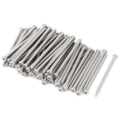 60pcs M4 x 70mm 304 Phillips Round Head Screws Bolt