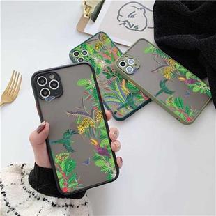Leopard and Tropical Plants Flower Phone Case for iphone 6s