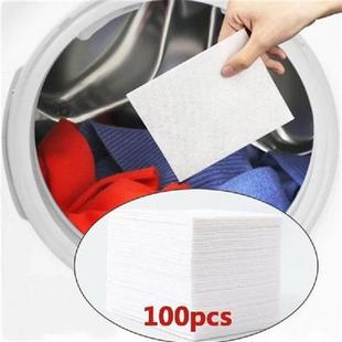 100pc Colour Catcher Sheet Proof Color Absorption Paper
