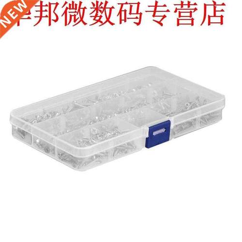 600pcs M2.9 Stainless Steel Pan Flat Head Self-tapping Screw