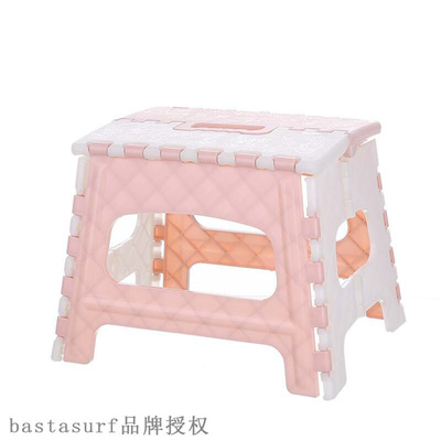 Home plain folding stool children's bathroom small b