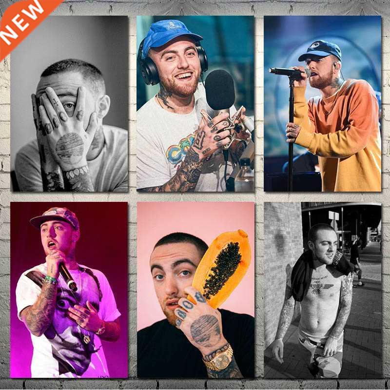 Mac Miller Music Singer Art Silk Canvas Poster 13x20 24x36