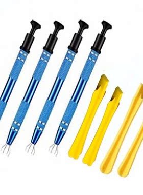 Claw Pick Up Tool With 4 Prongs Claw Tweezers Pearl Grabber