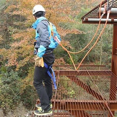 Outdoor Construction Working Harness Belt Safety Lanyard