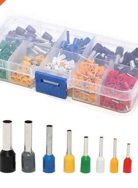 400pcs Connector Insulated Cord Pin End Terminal AWG 22 - 10