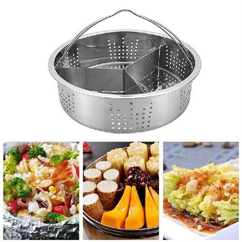 1PC Pressure Cooker Steamer Basket 304 Stainless Steel Egg