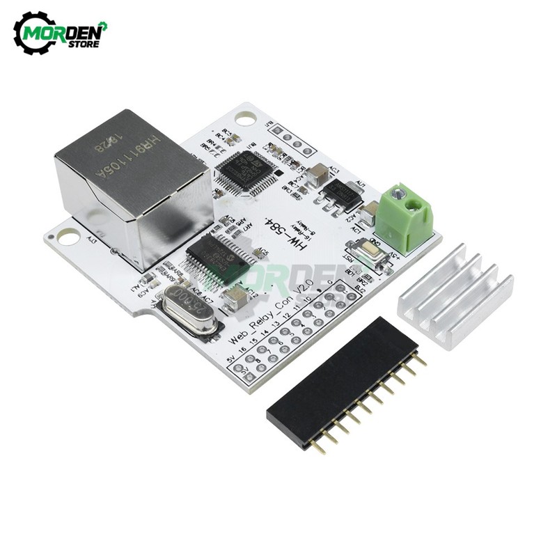 8 16 Channel ENC28J60 28J60 W5100 RJ45 Network web Relay Con
