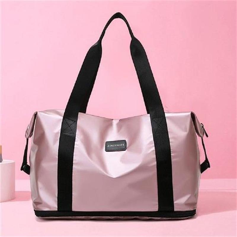 Women Sports Gym Bag Travel Duffle Bag Tote Handbag Dry Wet