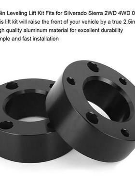 2.5in Leveling Lift Kit Black Car Accessory Fits for Silvera