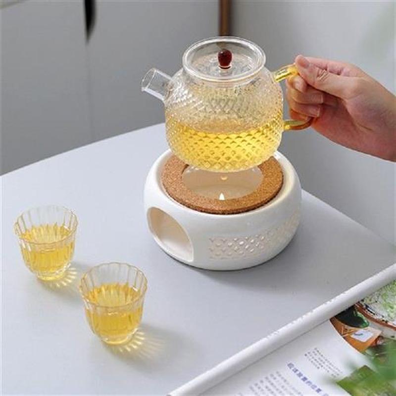 Ceramics Teapot Warmer Heat-resistant Portable Teaware