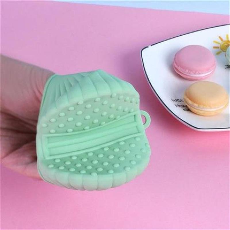 Silicon Barbecue Gloves Side Hanging Ring Design Household