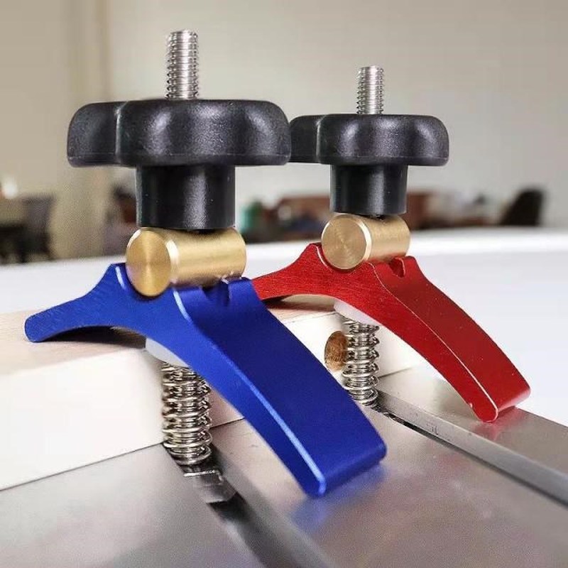 Woodworking T Track Clamping Block CNC Router Machine Pressu