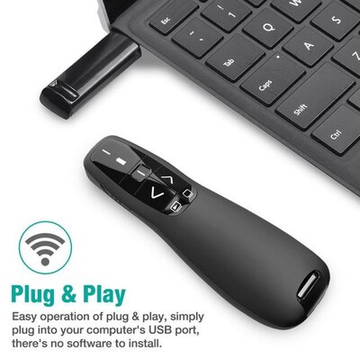 2.4GHz USB Wireless Presenter for PowerPoint Presentation Re