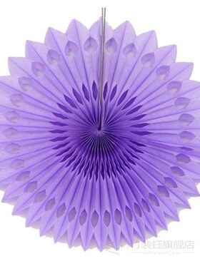 Hanging Paper Decoration 5pcs 20cm Tissue Paper Fan For Brid