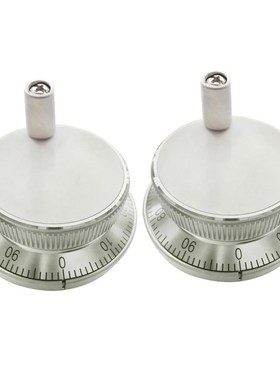 2 PCS Hand Wheel Handle Kit 5V Manual Pulse Generator Cnc Ma