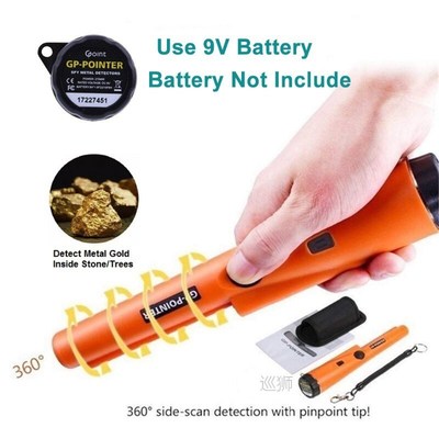 Professional Handheld Metal Detector Supplier Pin Pointer Go